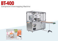 Single Box Or Boxes Cellophane Overwrapping Machine For Cosmetics